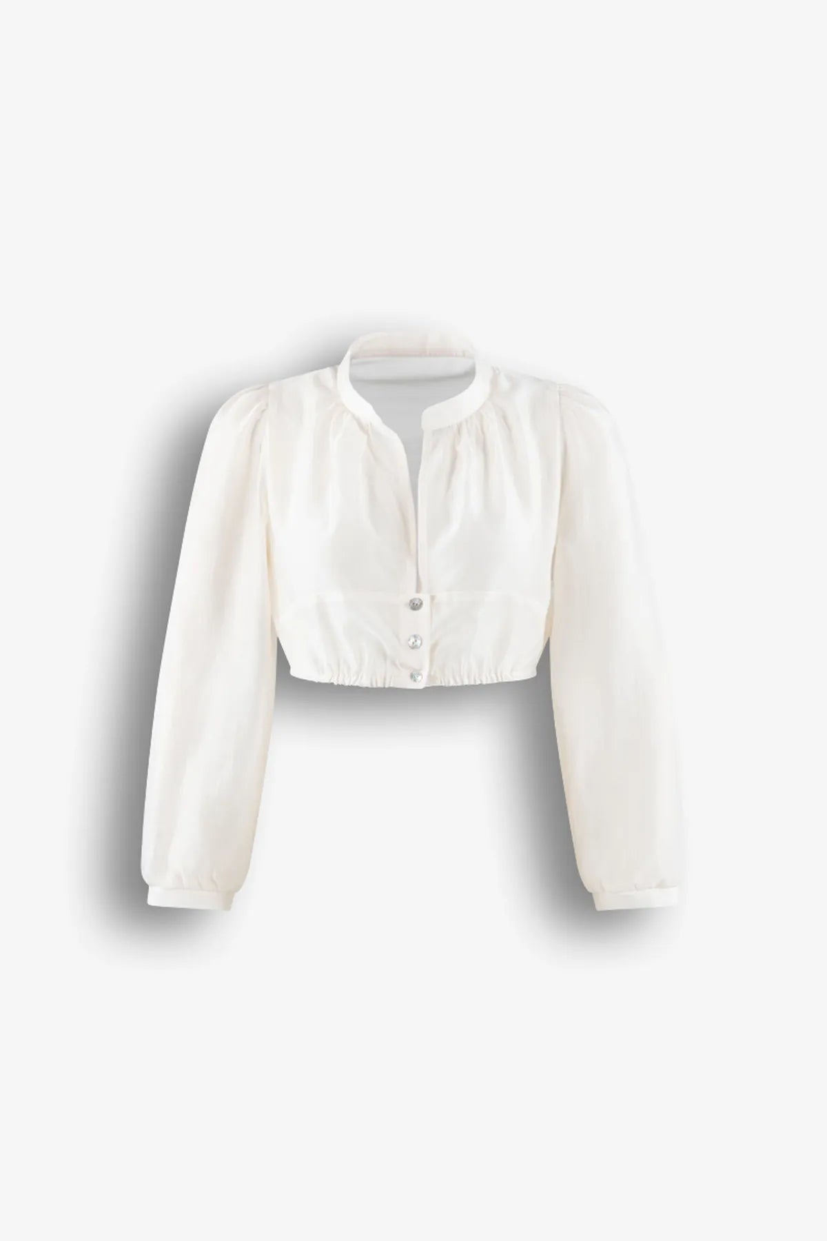 Dirndlbluse aus feinem Tencel 01