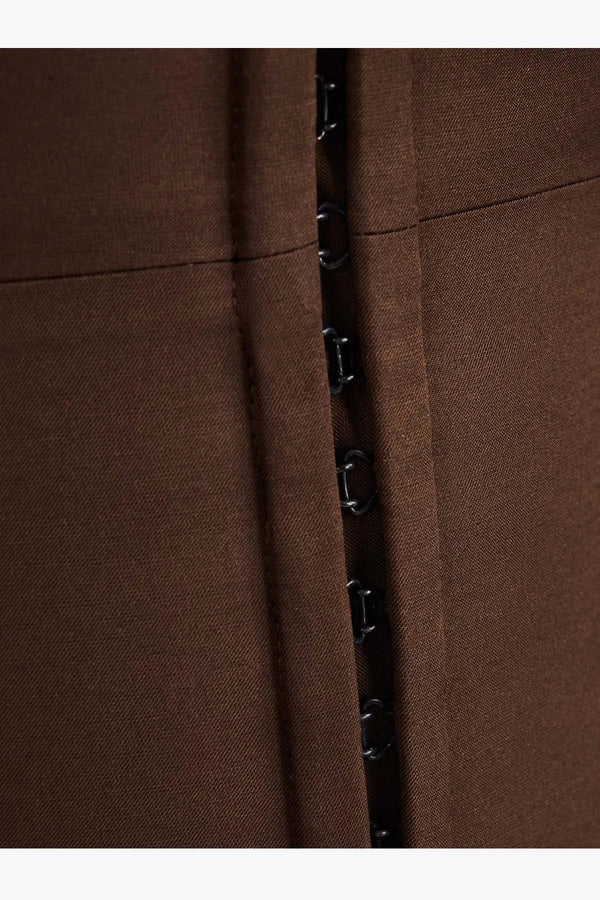 Mieder aus Seidenjacquard 04