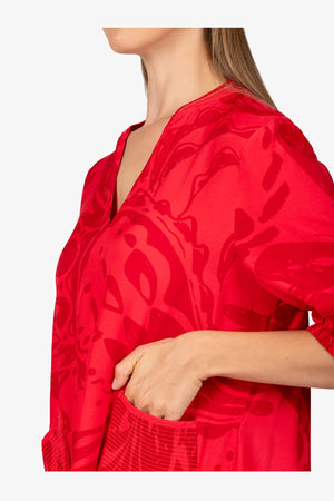 Maxi-Kleid mit Stehkragen 06