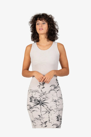 Ärmelloses Kleid 05