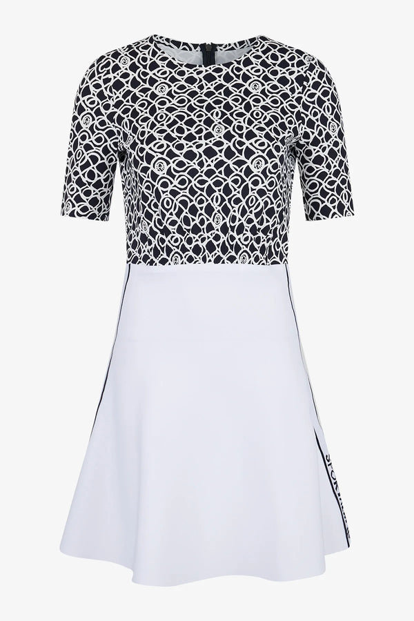 Golfkleid mit Rundhalsausschnitt 01