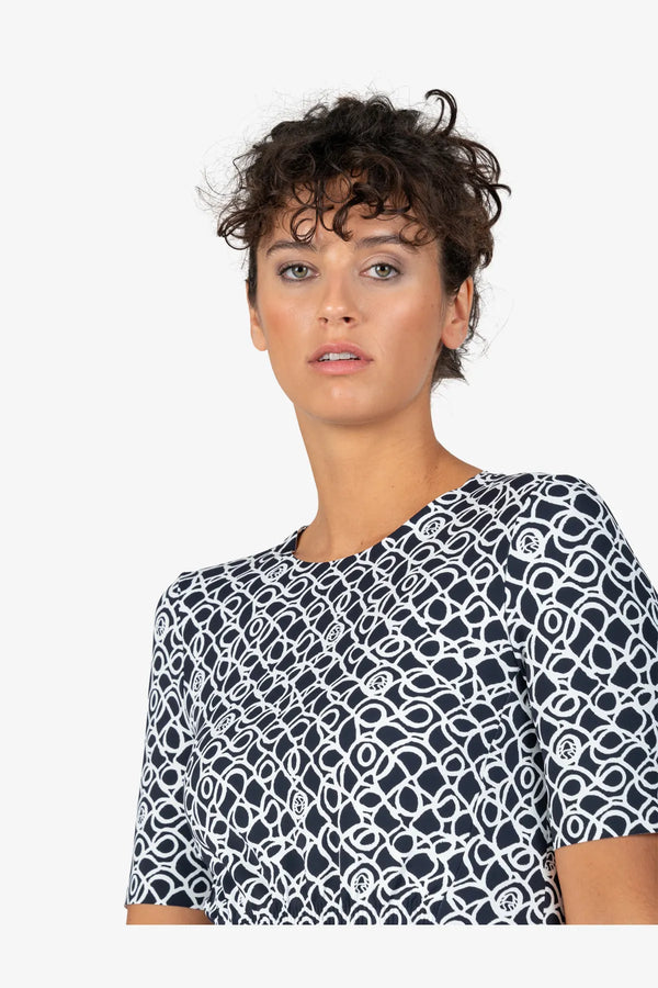 Golfkleid mit Rundhalsausschnitt 07