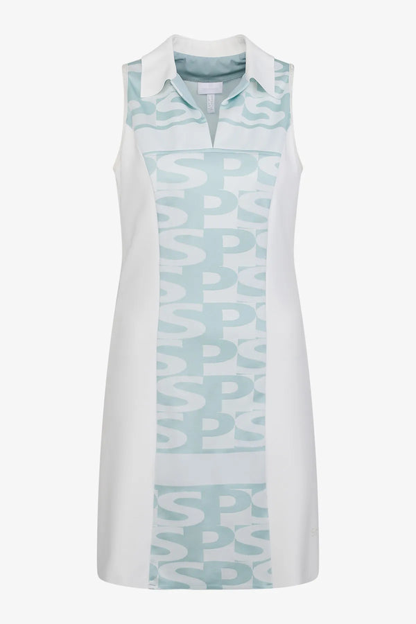 Ärmelloses Kleid mit Hemdkragen 01