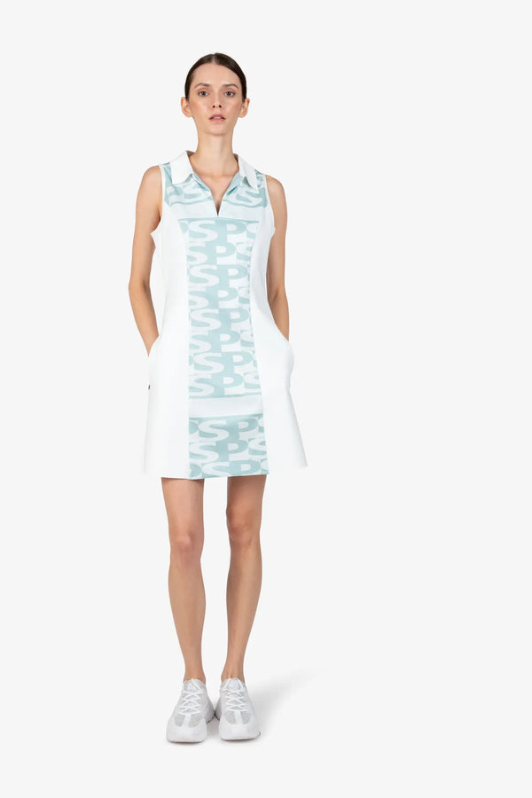 Ärmelloses Kleid mit Hemdkragen 02