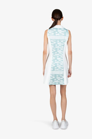 Ärmelloses Kleid mit Hemdkragen 04