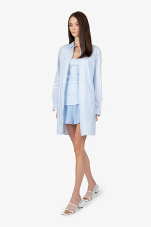Hemdblusenkleid mit Kragen 03