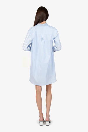 Hemdblusenkleid mit Kragen 04