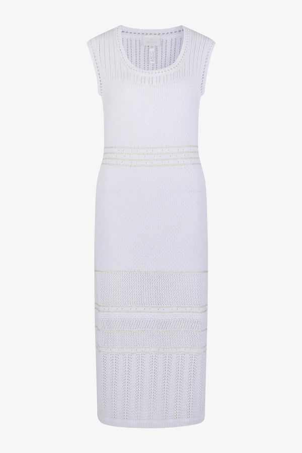 Ärmelloses Strickkleid 01