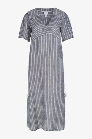 Kleid mit V-Ausschnitt 01