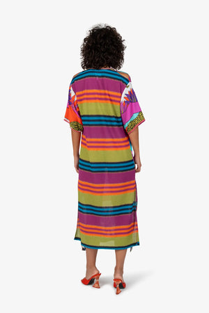 Maxikleid mit V-Ausschnitt 04