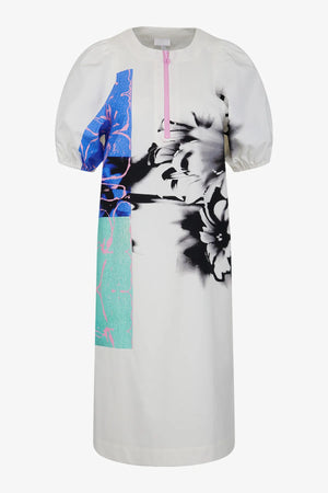 Kleid mit Rundhalsausschnitt 01
