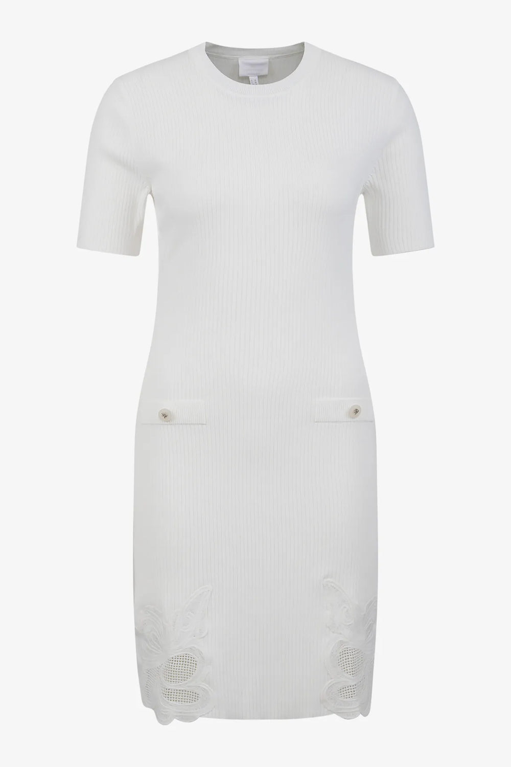 Strickkleid mit Rundhalsausschnitt 01