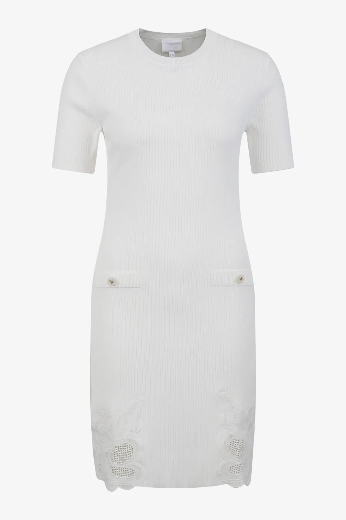 Strickkleid mit Rundhalsausschnitt 01