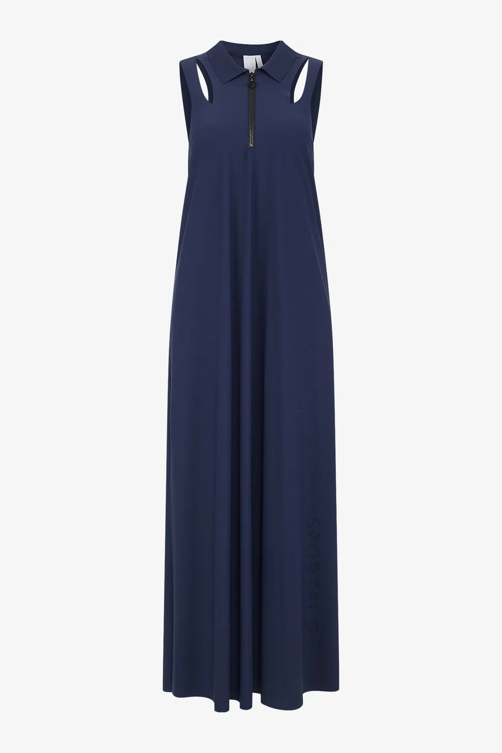 Ärmelloses Kleid mit Hemdkragen 01