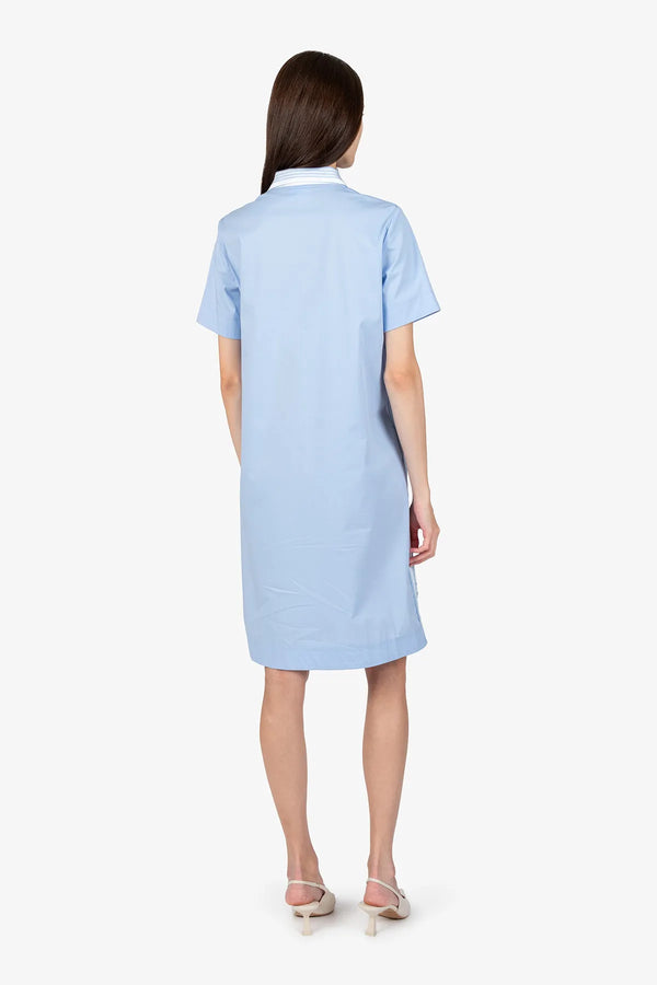 T-Shirt-Kleid mit Polo-Kragen 04