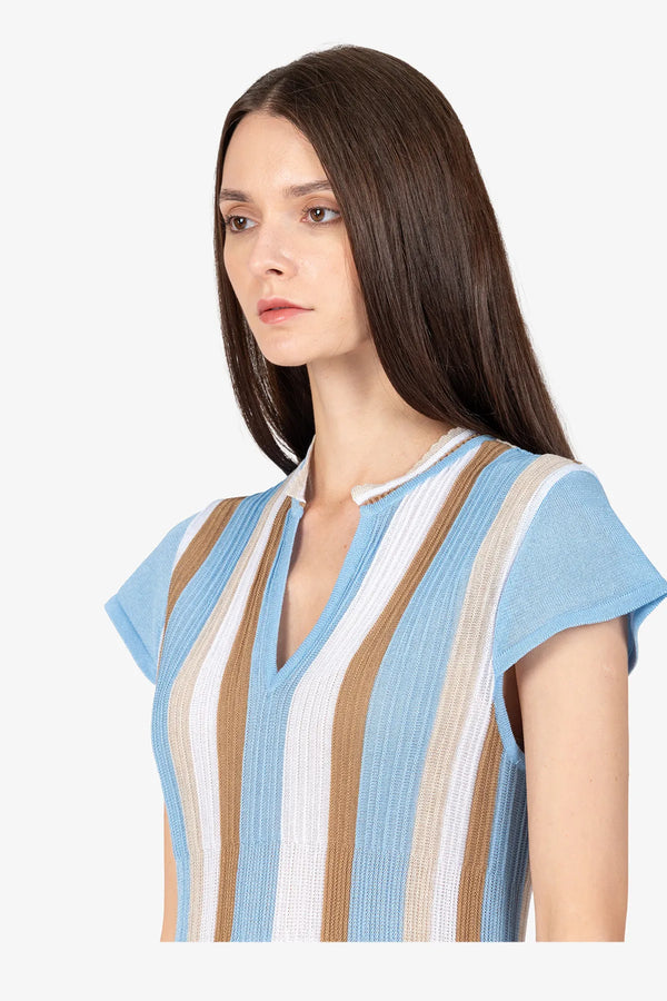 Strickkleid mit Rundhalsausschnitt 07
