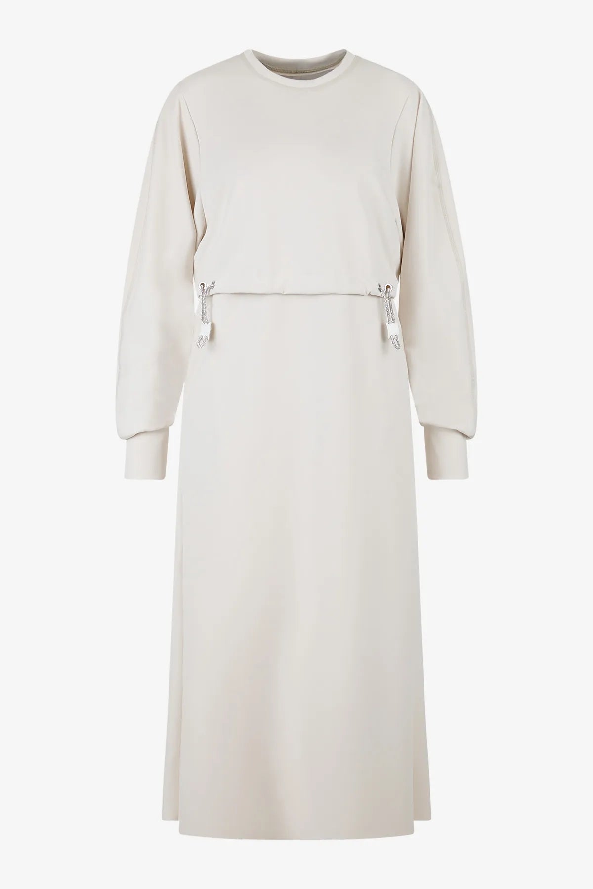 Sweatkleid im Lagenlook 01