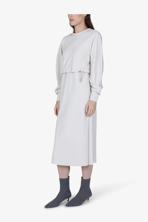 Sweatkleid im Lagenlook 04