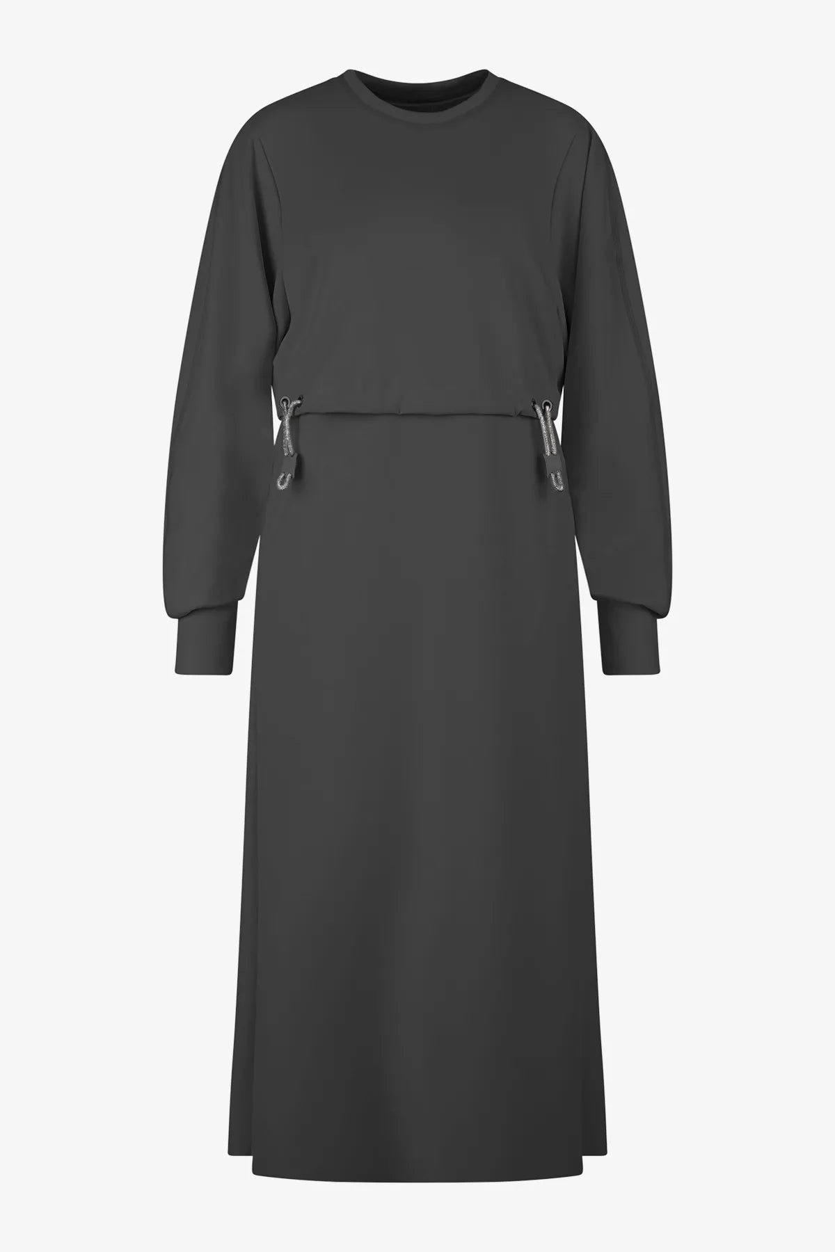 Sweatkleid im Lagenlook 01