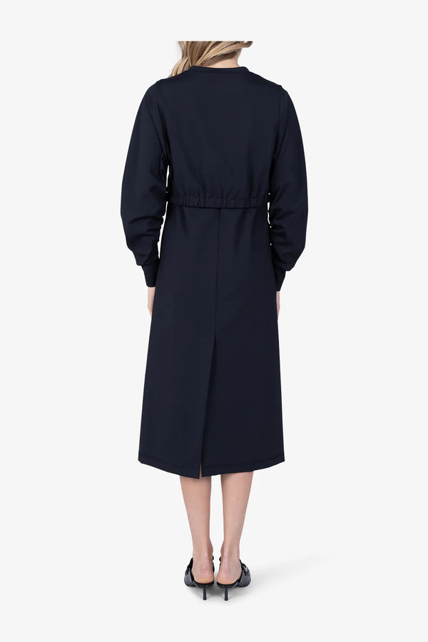 Sweatkleid im Lagenlook 05