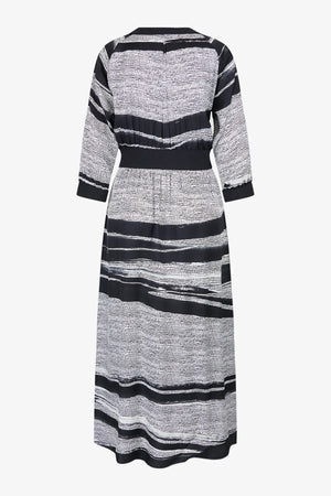 Maxi-Kleid aus fließender Blusen-Qualität 02