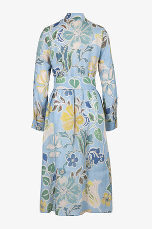 Kleid mit Blusenkragen 02