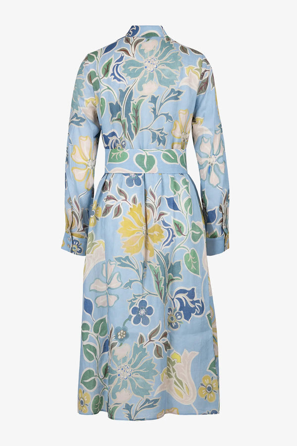 Kleid mit Blusenkragen 02