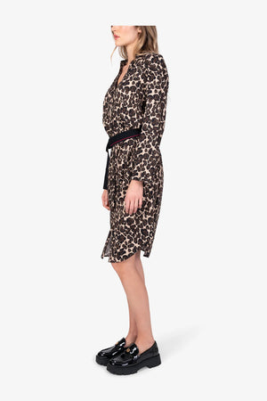 Hemdlbusenkleid mit Gürtel 04