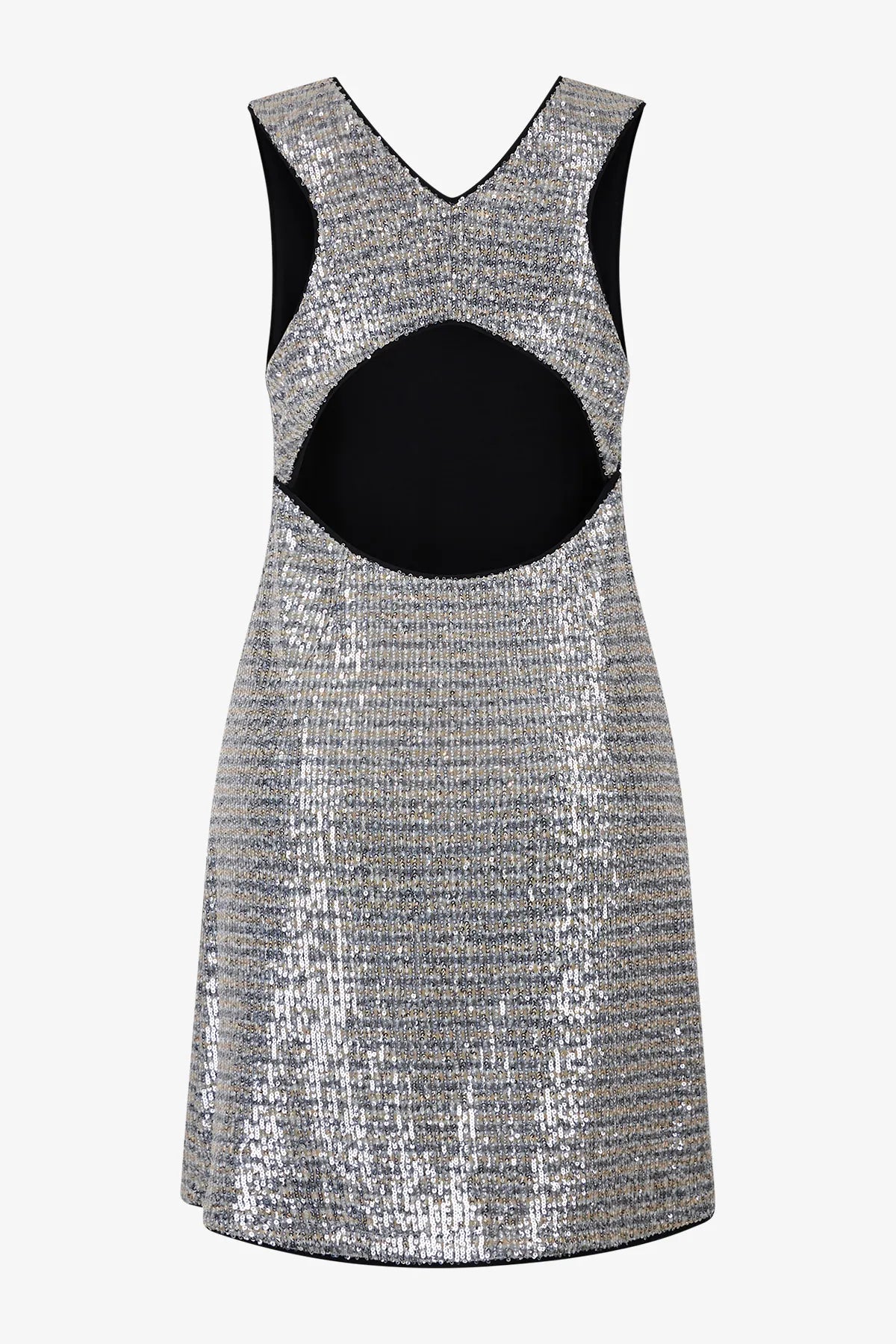Glam-Minikleid mit Cut-Outs 02