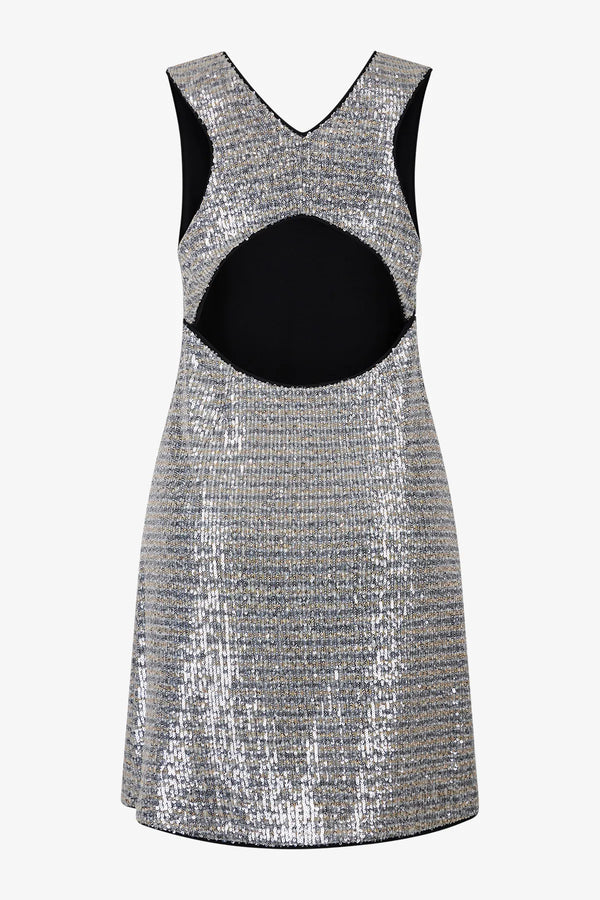 Glam-Minikleid mit Cut-Outs 02
