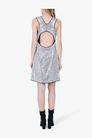 Glam-Minikleid mit Cut-Outs 05