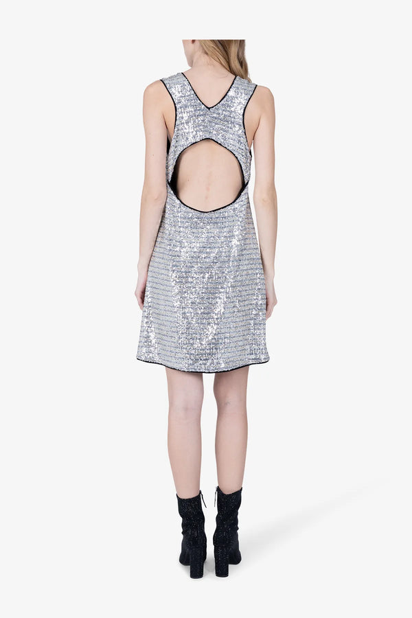 Glam-Minikleid mit Cut-Outs 05