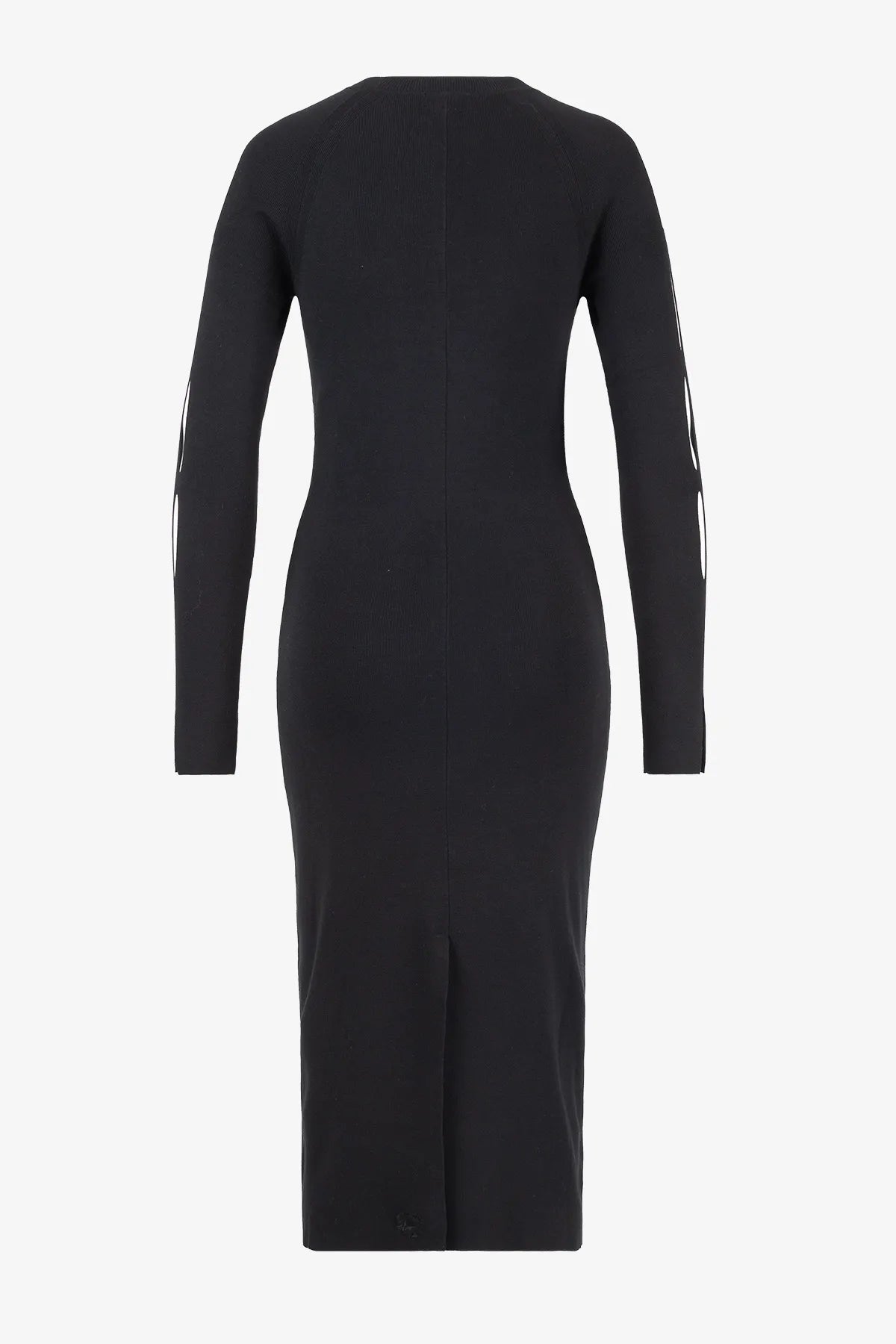 Strick-Midikleid mit Cut-Outs im Ärmel 02