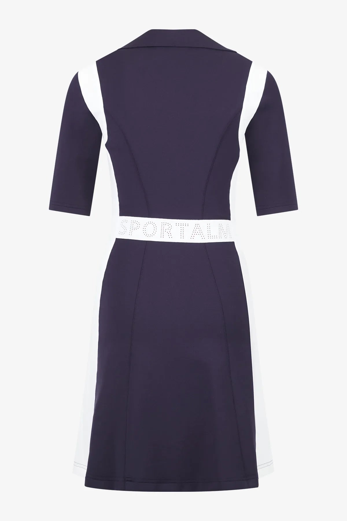 Golfkleid mit Kontrasteinsätzen 02