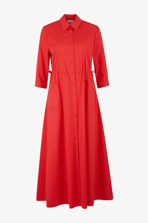 Sommerliches Kleid mit weitem Saum 01