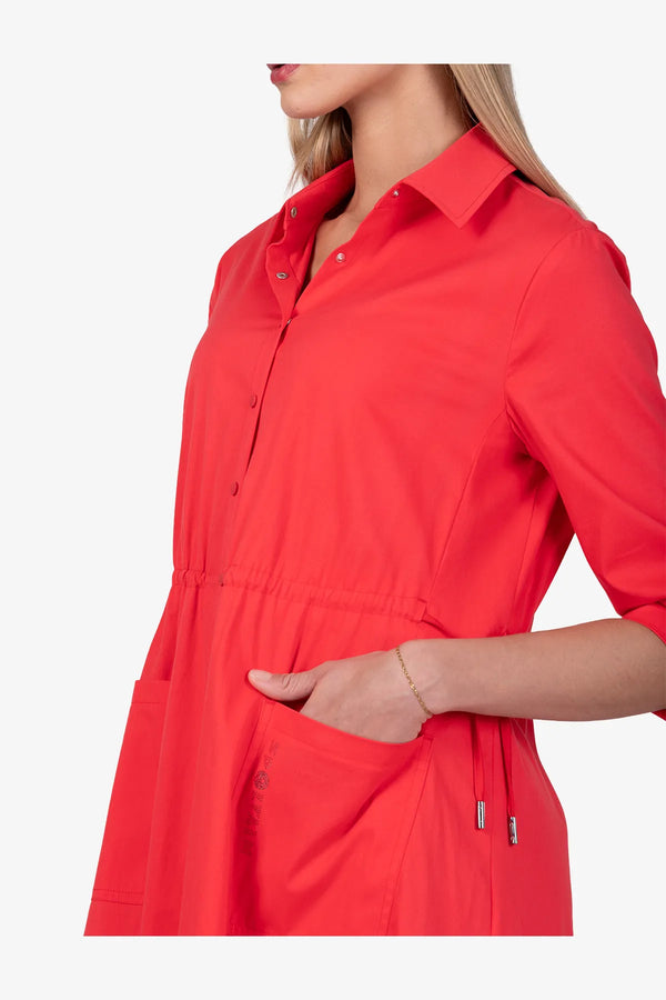 Sommerliches Kleid mit weitem Saum 06
