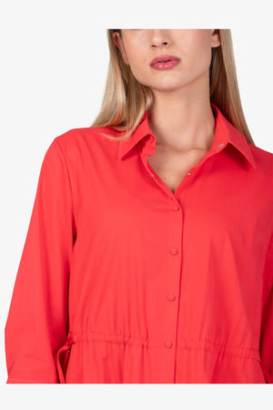 Sommerliches Kleid mit weitem Saum 07