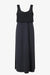 Modernes Empire-Kleid im Materialmix 01