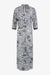 Print-Kleid aus Viskose 01
