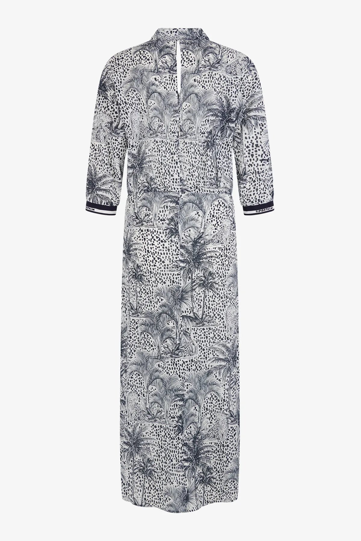 Print-Kleid aus Viskose 02