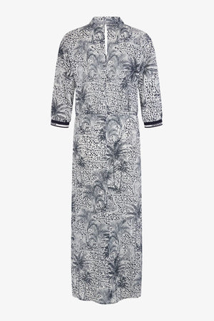 Print-Kleid aus Viskose 02