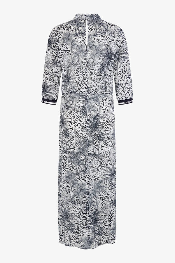 Print-Kleid aus Viskose 02