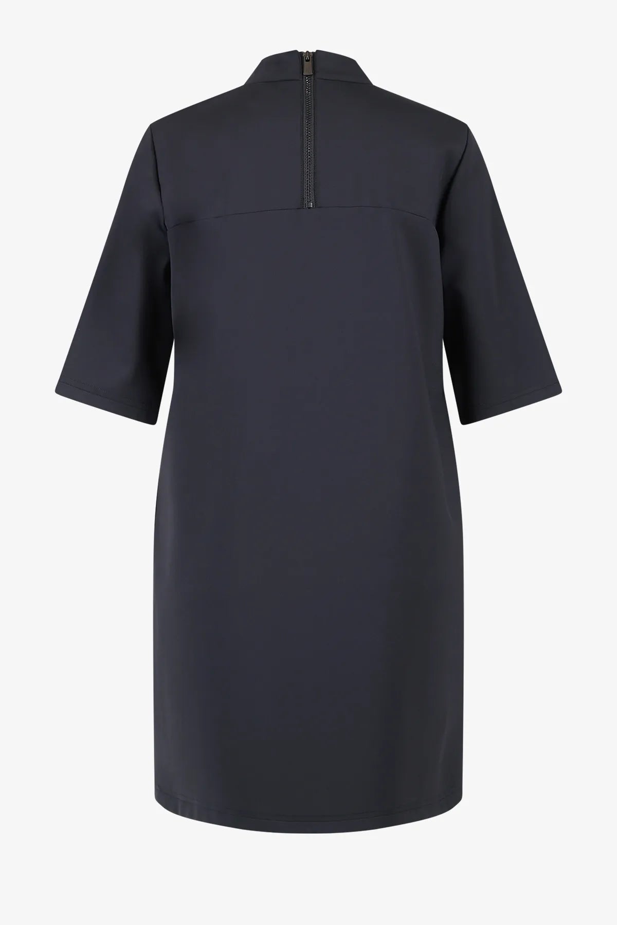 T-Shirt-Kleid mit großem Laser-Motiv 02