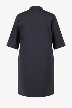 T-Shirt-Kleid mit großem Laser-Motiv 02