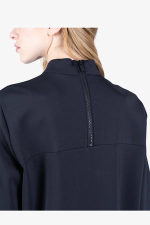 T-Shirt-Kleid mit großem Laser-Motiv 07