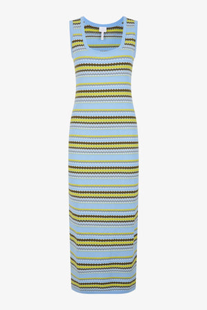 Maxi-Kleid mit Viskose 01