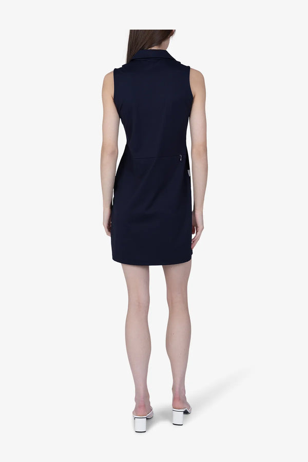 Ärmelloses Golfkleid mit Mountain-Print 05