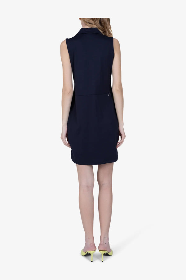 Ärmelloses Golfkleid mit Mountain-Print 05