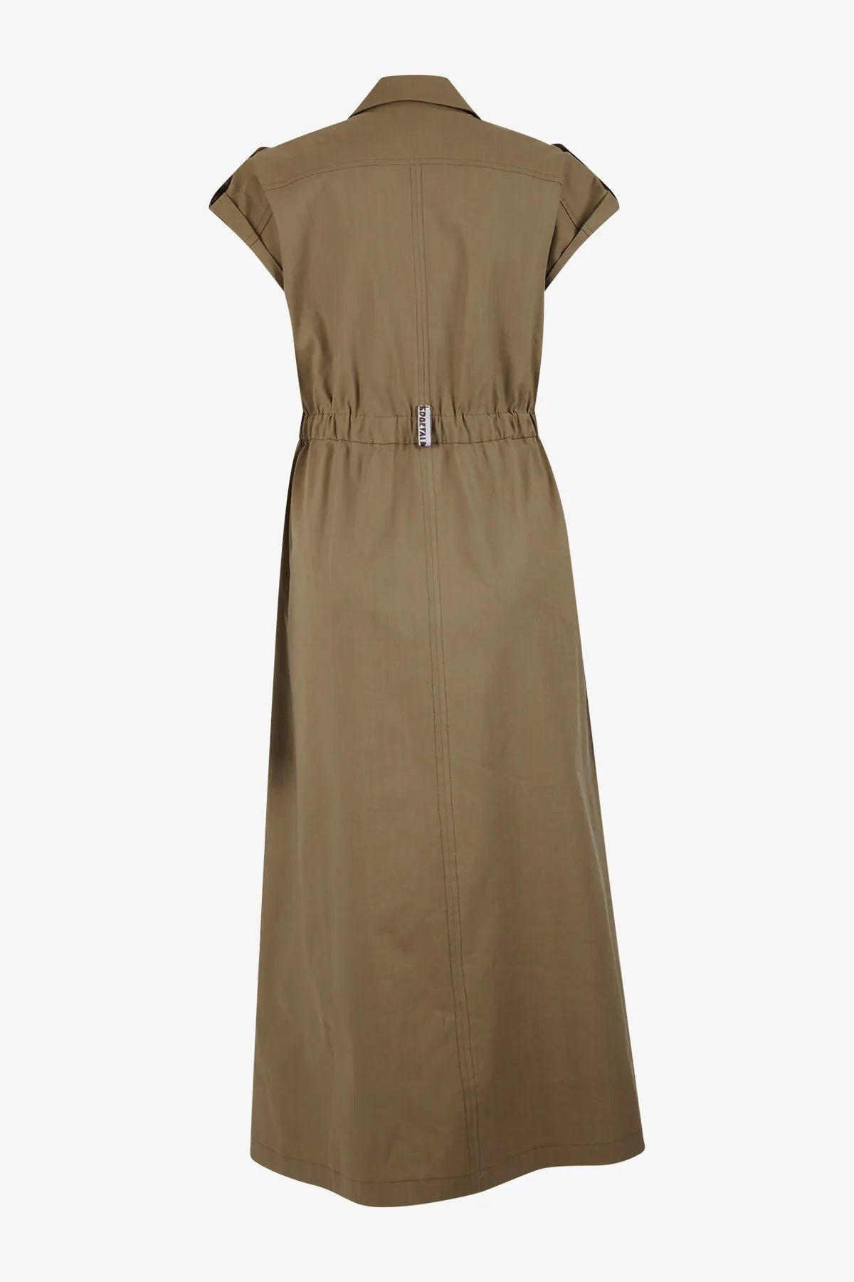 Maxi-Kleid mit Leinen 02