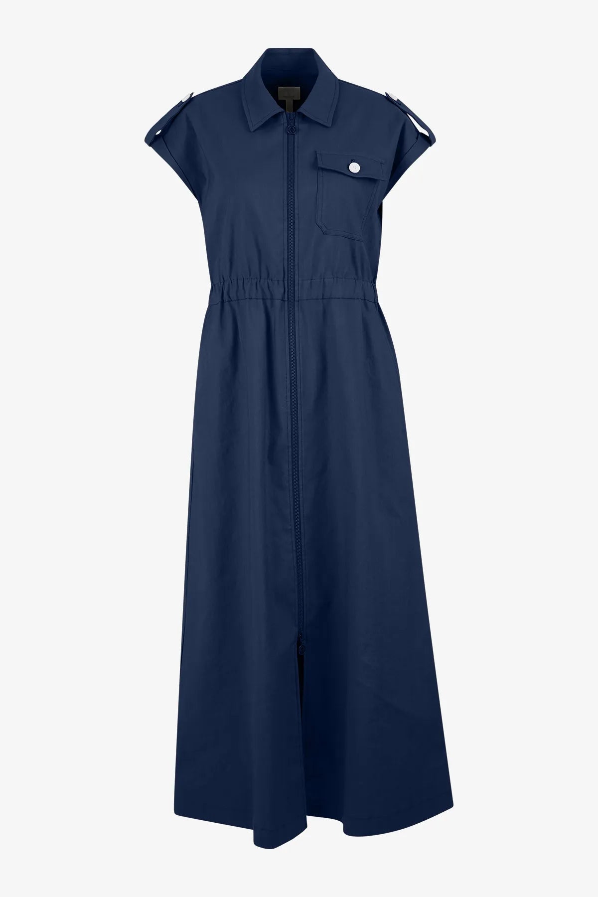 Maxi-Kleid mit Leinen 01